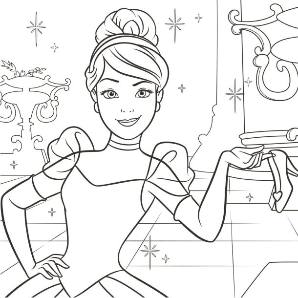 Disney Coloring Book - Portraits (Alice in Wonderland &amp; others)