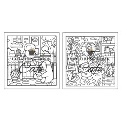 Comfy Life - Sd og Hyggelig Malebog