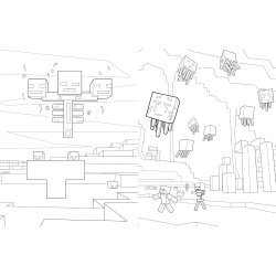The Official Minecraft Coloring Adventures Book: Create, Explore, Color!