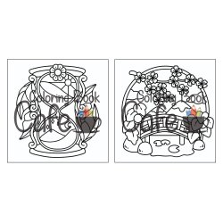 Cozy Canvas - Sd og Hyggelig Malebog