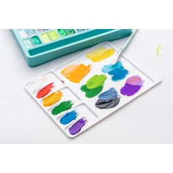 HIMI Twin Cup Jelly Gouache - 48 Farver, Green Case