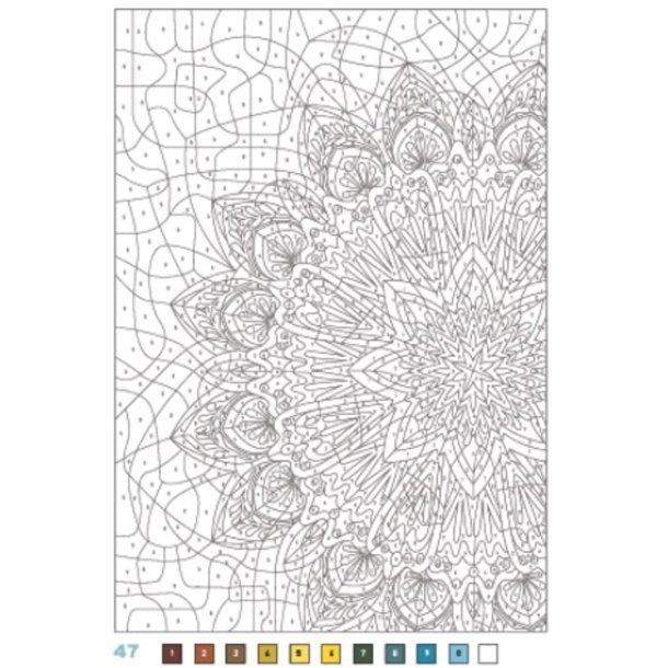 Paint-by-Numbers - Mandalas