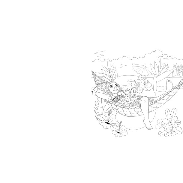 Disney Coloring Book - Princesses Through the Seasons (Pocahontas &amp; others)