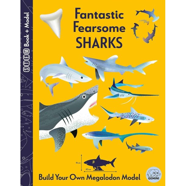 Fantastic Fearsome Sharks STEM Book + Model Kit