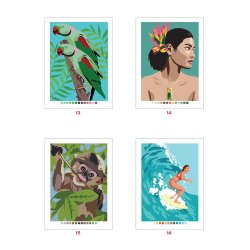 Paint-by-Numbers - Tropical