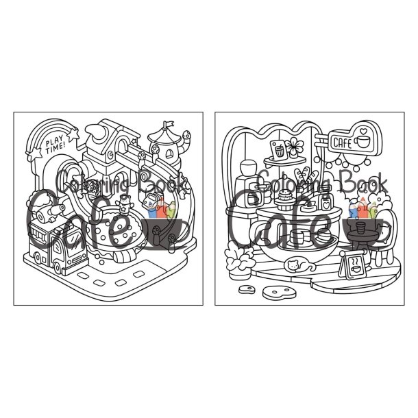 Comfy Corners - Sd og Hyggelig Malebog