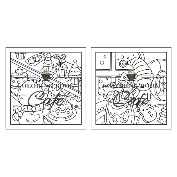 Cozy Winter - Sd og Hyggelig Malebog