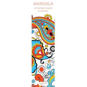 Bookmarks - Mandala 1 - 50 pages to color