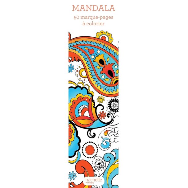 Bookmarks - Mandala 1 - 50 pages to color