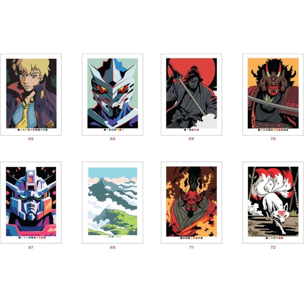 Paint-by-Number - Mangas