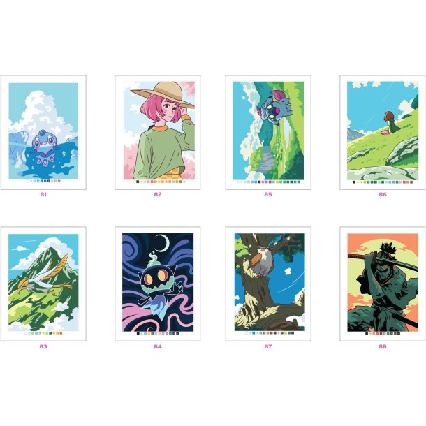 Paint-by-Number - Mangas