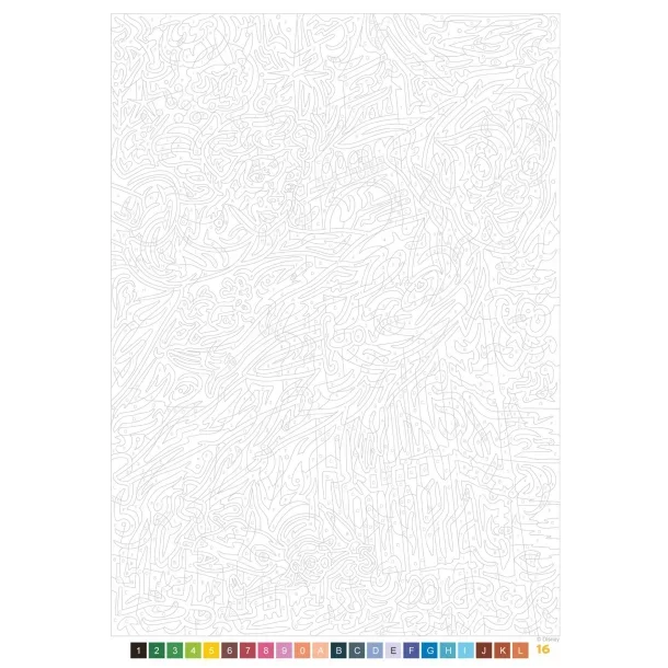  Disney Best of The Great Classics - 36 stk. Akryltusch Pakke