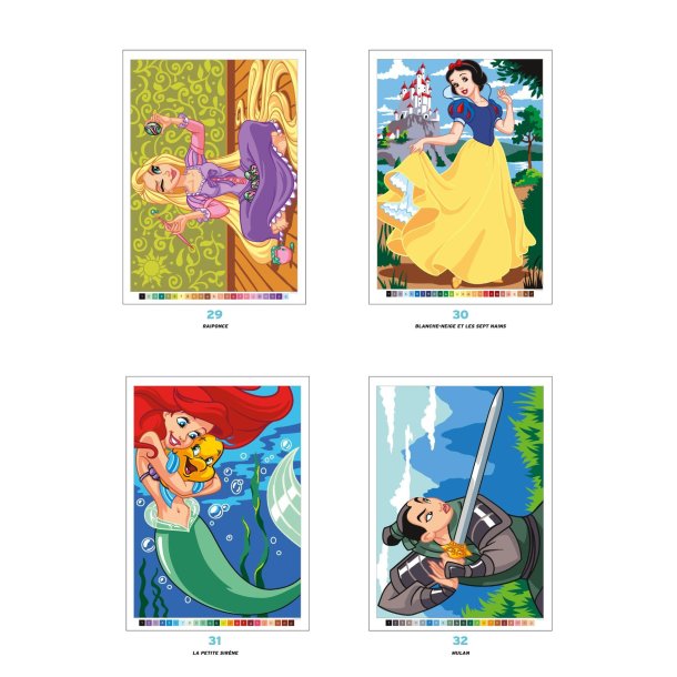 Disney Paint-by-Number - Princesses