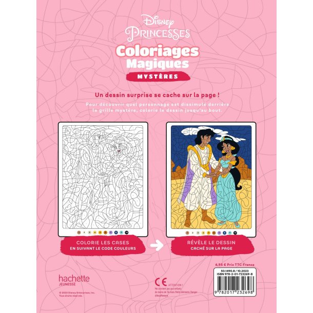 Disney Paint By Numbers, Junior - Disney Princesses