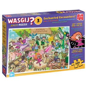 NYHED! Wasgij Junior 3 - Enchanted Encounters! - 240 brikker