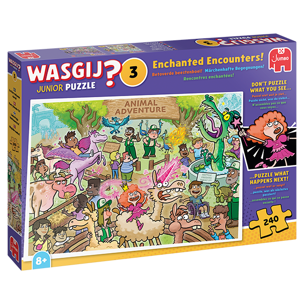 NYHED! Wasgij Junior 3 - Enchanted Encounters! - 240 brikker