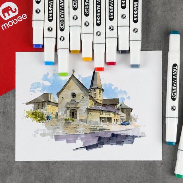 Mobee 120-Stk Pro Twin Marker