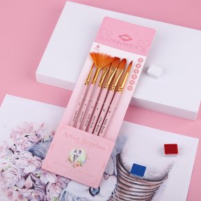 Artist Brush Penselst 6-Pak - Lyserd