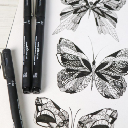 Uni pin - Permanent marker