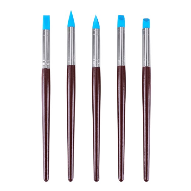 Silikonepenselst - 5-Pak