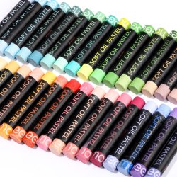 Mobee Blde Oliepasteller, Pastelfarver - 36+2-Pak 