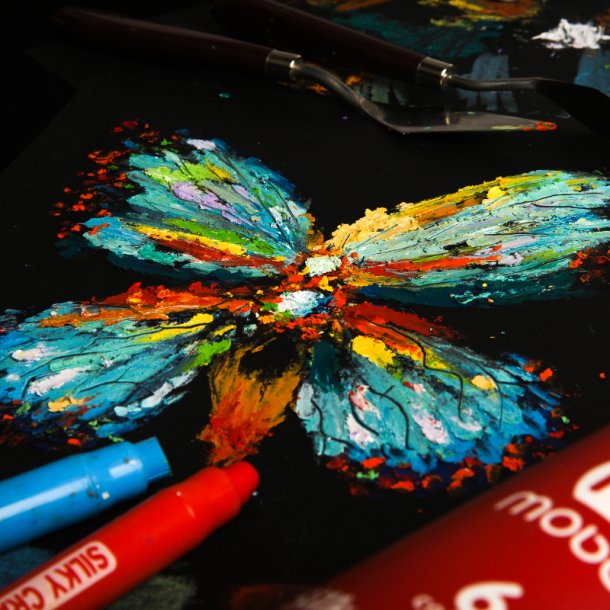 Mobee Silky Crayons - 24-Pak