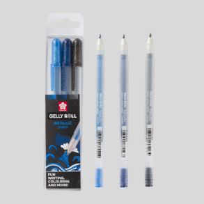 Gelly Roll Metallic 3-Pak - Ocean