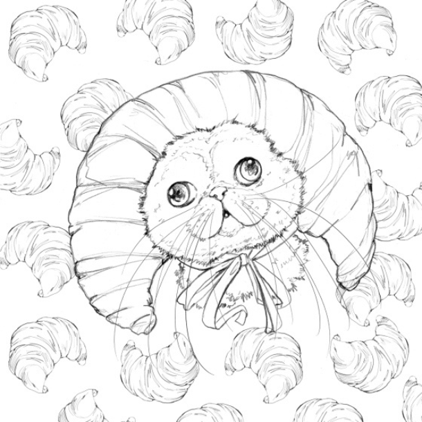 Pop Manga Catitude Coloring Book