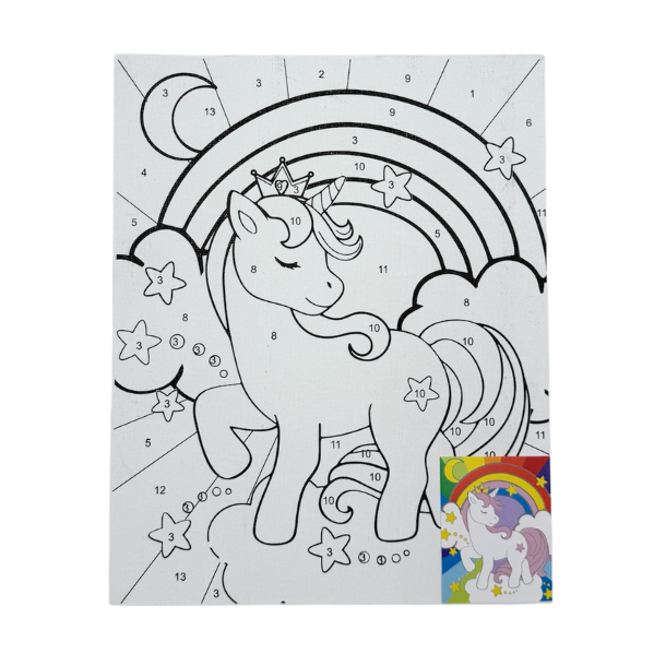 Mal-Efter-Tal Plade 20x25cm