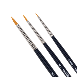 Van Gogh Akvarelpenselst Serie 191 - 000, 0 &amp; 2