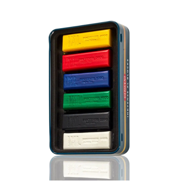 Derwent Inktense XL Blocks, 6-Pak