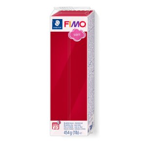 FIMO Soft - 454G Kirsebr