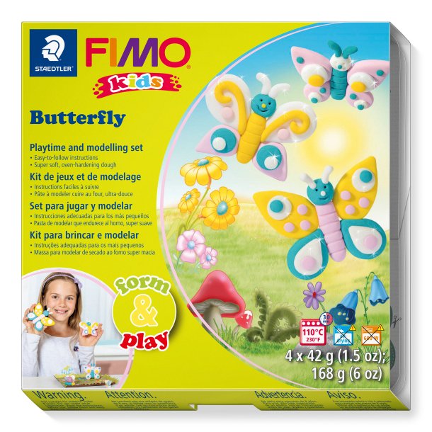 Fimo Kids St - Sommerfugl