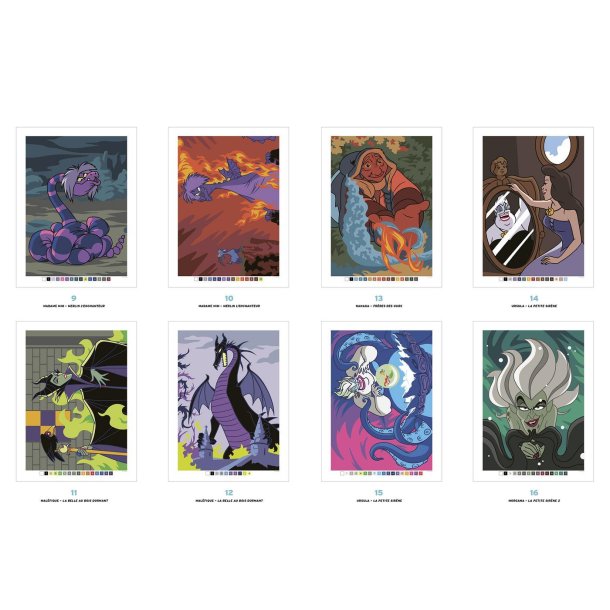 Disney Paint-by-Numbers - Fairies, Wizards and Magicians