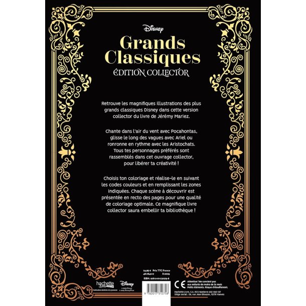 Disney Colouring Pages � Timeless Classics Volume 1, 10th Anniversary Collector�s Edition: Colour by Numbers and Reveal the Picture