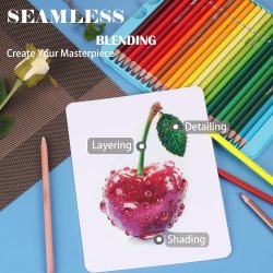 KALOUR Premium farveblyanter - 72-stk.