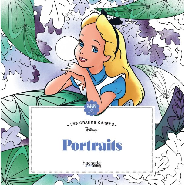 Disney Coloring Book - Portraits (Alice in Wonderland &amp; others)
