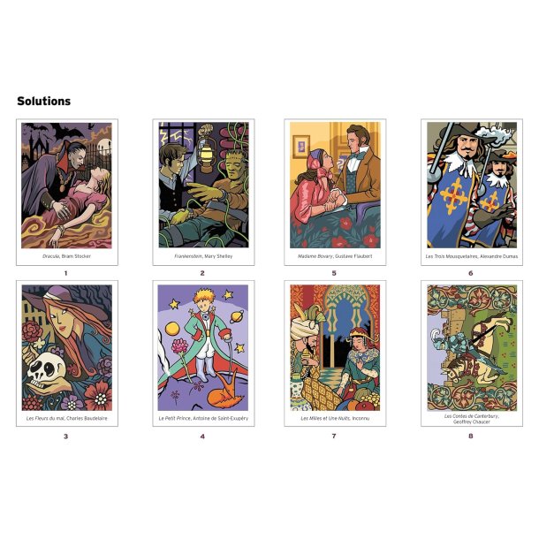 Paint-by-Numbers - The Great Classics of Literature