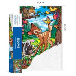 Disney Paint-by-Numbers POSTER/PLAKAT - Bambi (44,6 � 59,4 cm)