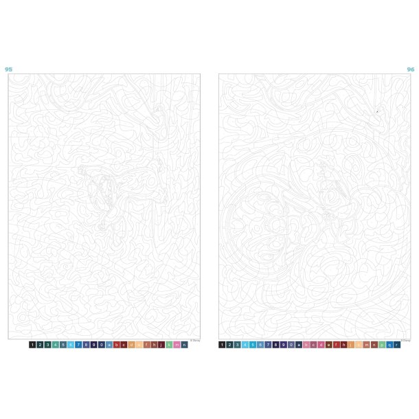 Disney Paint-by-Numbers - Under the Ocean