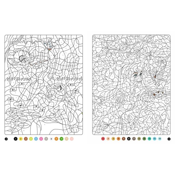  Disney Paint By Numbers, Junior - The Forest