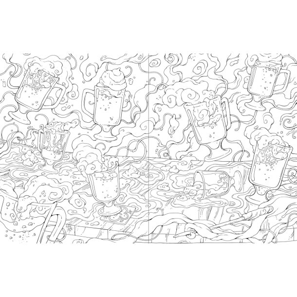 Harry Potter: An Official Sweets and Treats Coloring Book 