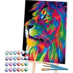 Paint By Numbers  - L�ve - 40 x 30 cm.
