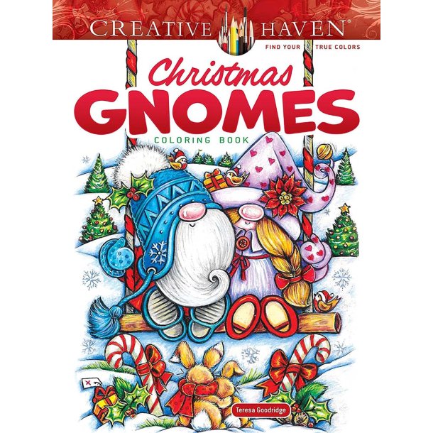 Christmas Gnomes - Coloring Book
