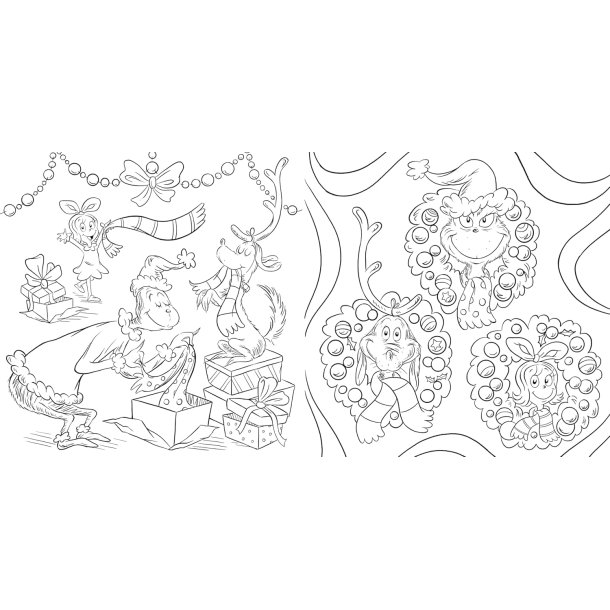 How the Grinch Stole Christmas! Colouring Book