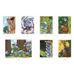Paint-by-Number - Smurfs