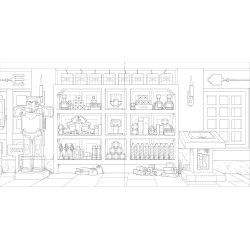 A Minecraft Movie - Official Coloring Book  