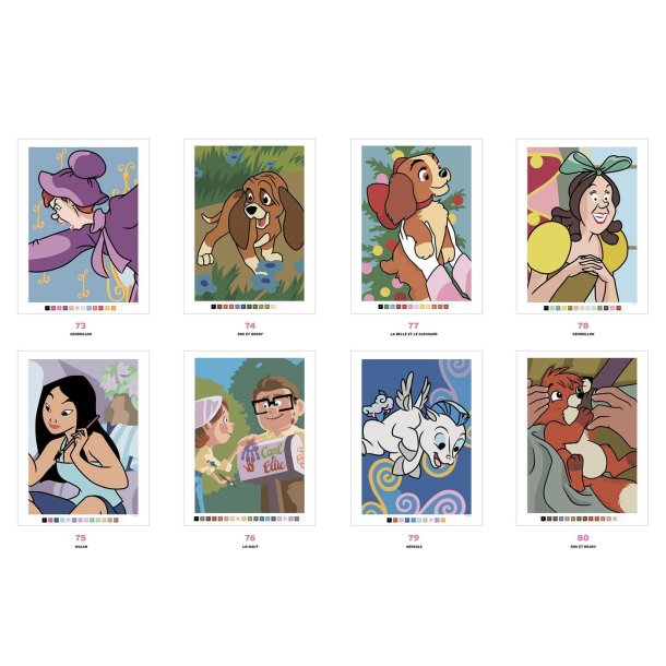 Disney Paint-by-Number - Optical Illusion Babies