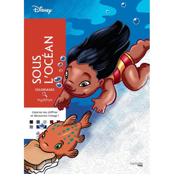 Disney Paint-by-Numbers - Under the Ocean