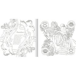 The Greek Mythology Coloring Book